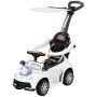 Pushchair with handle Aiyaplay 96x39x90cm., white/black