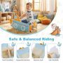Wooden rocking toy TM10218, Ship-shaped, 70 × 37 × 33.5 cm