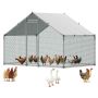 Металлический курятник VEVOR JD322, 1 дверь, 3 × 2 × 2 м
