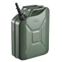 Metallinen polttoainekanisteri VEVOR Yoilp3001, 20 l, Vihreä, 360 × 180 × 510 mm