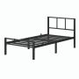VASAGLE metal bed frame, 200 × 90 × 87 cm