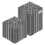 Modulaariset kuivatuslattialaatat VEVOR, 55 kpl, 310 × 310 mm