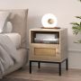 Bedside cabinet, 2 pcs, Oak, 40 × 57 × 40 cm