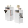 Прикроватная тумба SONGMICS HOME, 2 открытые полки и 1 ящик, 25 × 59,4 × 30 см