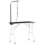 Pet grooming table PawHut 91.5x61.5x146cm., white/black