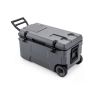 Portable cooler, 50 l, Gray, 29.5 × 16 × 16 in