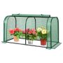 Portable tunnel greenhouse, 2 in 1, 118 × 55 × 60 cm