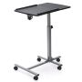Laptop table, 5 height levels, Silver/Black, 59.94 × 89.92 × 39.88 cm