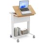 Laptop table, With wheels, 60 × 75 × 50 cm