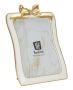 Photo frame, White and gold, 25.7 × 34 × 2.3 cm