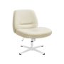 Office chair, cream/white