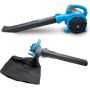 Bituxx 3in1 petrol leaf vacuum/leaf blower/leaf shredder, blue, MS-13494