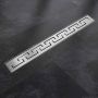 Linear drainage Befliesbar made of stainless steel with siphon, 90 cm.