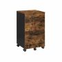Drawer with wheels, vintage
