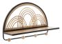 Hanging shelf Oporto, 4 hooks, 46 × 30 × 15.5 cm