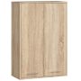 Ripustettava kylpyhuonekaappi FIN H934 W64 2D, ruskea, 64 × 94 × 30 cm