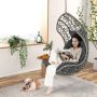 Hanging chair, Egg-shaped, 85 × 71 × 124 cm