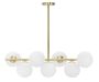 GLAMY pendant lamp, 7 light sources, 81 × 74 × 30 cm