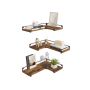 VASAGLE corner hanging shelves, 2 pcs, 40 × 29 × 14 cm
