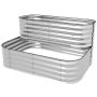 Raised bed Outsunny 120x90x30cm., silver color