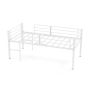 Attic bed, 2 ladders, White, 198.5 × 96 × 88 cm