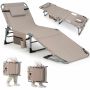 Beach lounger, 5 backrest positions, 152.4 × 61 × 83.82 cm
