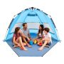 Rantateltta VEVOR YL-beach5A, 4 henkilölle, 250 × 145 × 130 cm