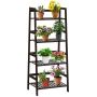 Bamboo shelf, 4-tier, 48.3 × 114.3 × 31.8 cm