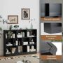 Build-in bookshelf, 10 cubes, 140 × 24 × 104 cm
