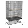 Bird cage PawHut 94x57x153cm., dark gray
