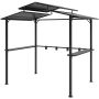 Barbecue gazebo Outsunny 250x160x250cm., black