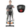 Pedal trainer, Adjustable with LCD display, 43.18–53.34 × 44.45 × 87.63–100.33 cm