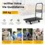 Platform trolley, foldable, 200 kg, 72 × 48 × 82 cm