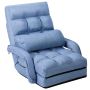 Relaxing armchair, 5 positions and pillow