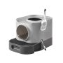 Cat litter box 54x42.8x40cm, gray