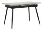 Extendable dining table Matt, central extension mechanism, 120 × 80 × 75 cm