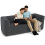 Inflatable two-seater sofa, for two people, 184 × 79 × 67 cm