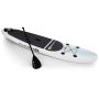 Inflatable paddle board, 3 fins