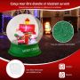 Inflatable Christmas decoration, with LED lighting, 81 × 80 × 126 cm