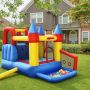 Inflatable children's castle, 6 in 1 with compressor, 330 × 300 × 210 cm