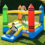 Inflatable children's castle, with slide, 346 × 259 × 220 cm