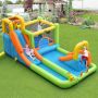 Inflatable water play park, 8 in 1, 502.92 × 289.56 × 215.9 cm