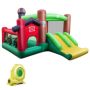Inflatable play complex, 2 slides, 365 × 332 × 225 cm