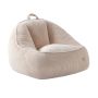 Пуф Mark Adler Comfy 4.0, со спинкой, Бежевый, 23 × 43 × 43 см