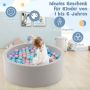 Foam ball pool, 200 balls, Ø 90 × 30 × 5 cm