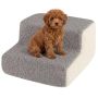 Foam dog steps, 2 steps, 26 × 25 × 15 cm