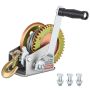 Veneen käsivinssi VEVOR HW1200A, 10 m:n teräsvaijeri, 27,5 × 25 × 15,5 cm