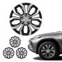 Комплект колпаков VEVOR T-R16-10, 4 шт., R16, Серебристый/чёрный, Ø 44 × 7,5 см