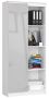 Shelf NORE CLP R80, white/light gray