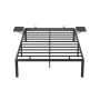 Bed frame 200x140x41.3cm., black